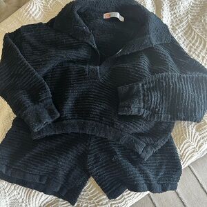 Free people cotton short set